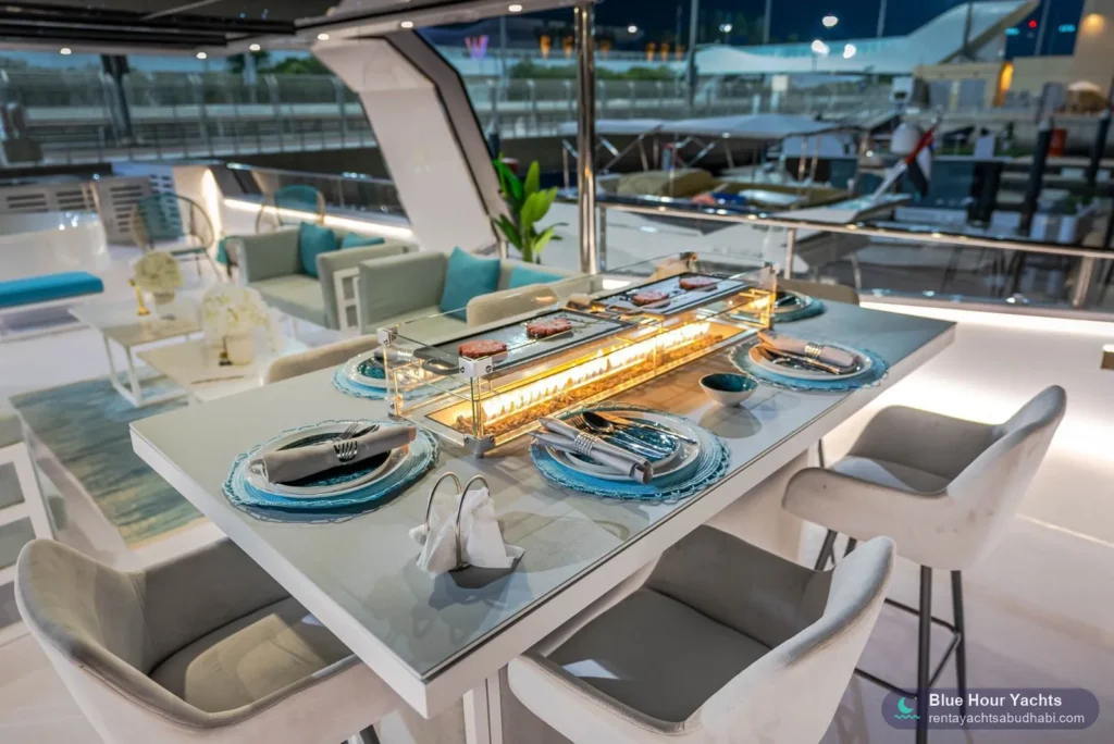 Celestia – rent a yacht in Abu Dhabi (5)