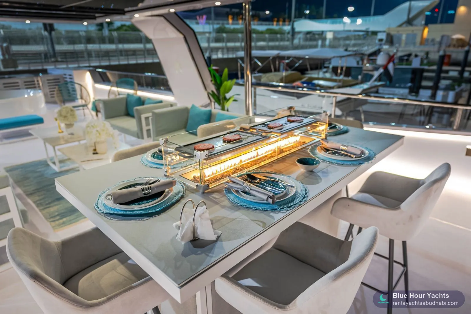 Celestia – rent a yacht in Abu Dhabi (5)